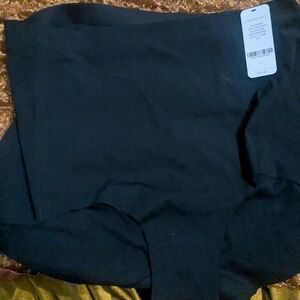 Black High-Waisted Shorts